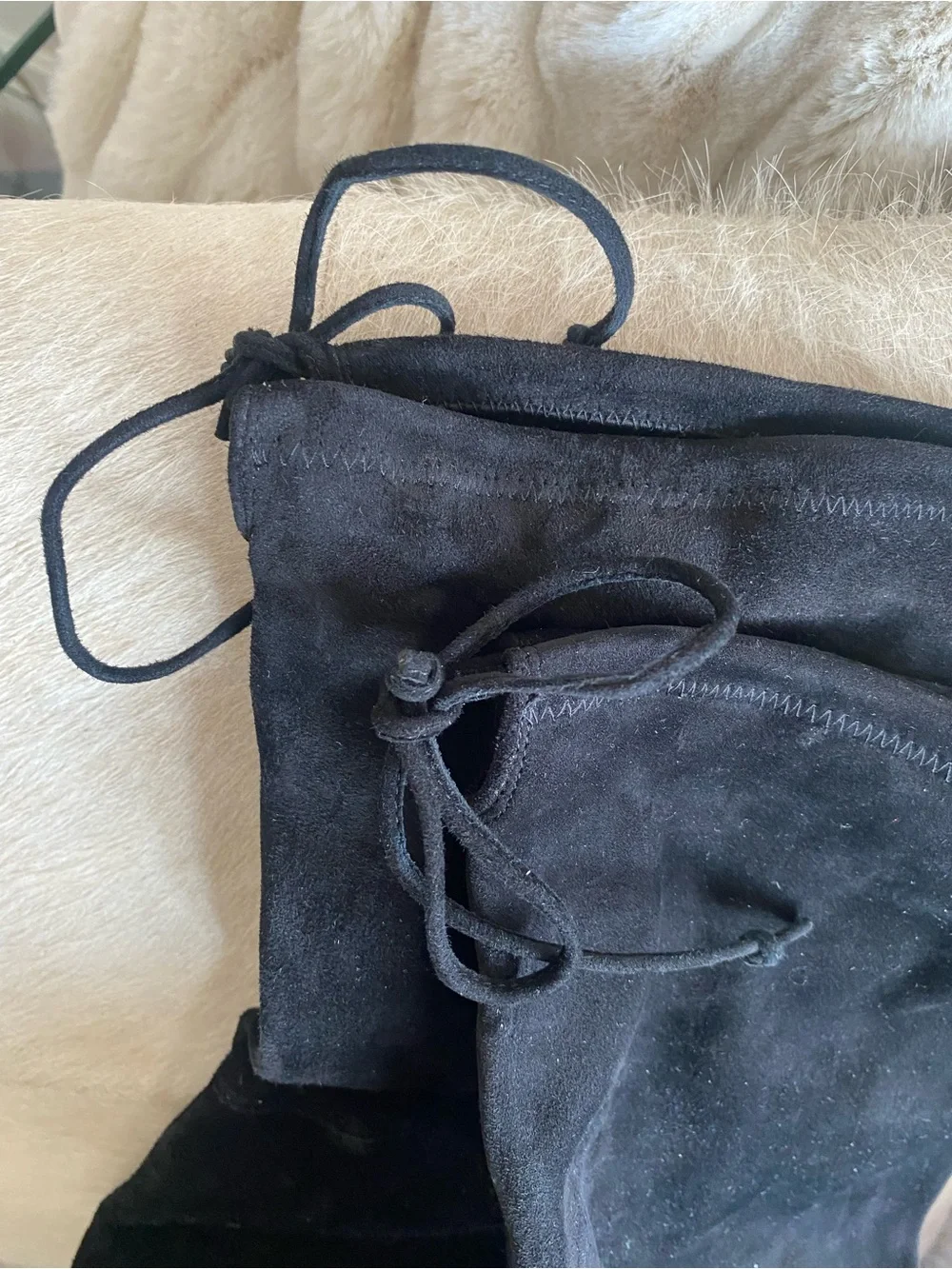 Stuart Weitzman suede over